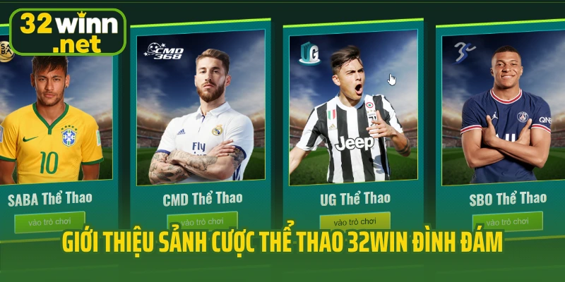 Giới thiệu sảnh cược thể thao 32Win đình đám