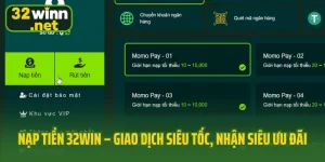 Nạp tiền 32win