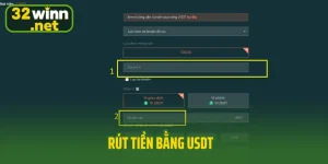 Rút tiền bằng USDT