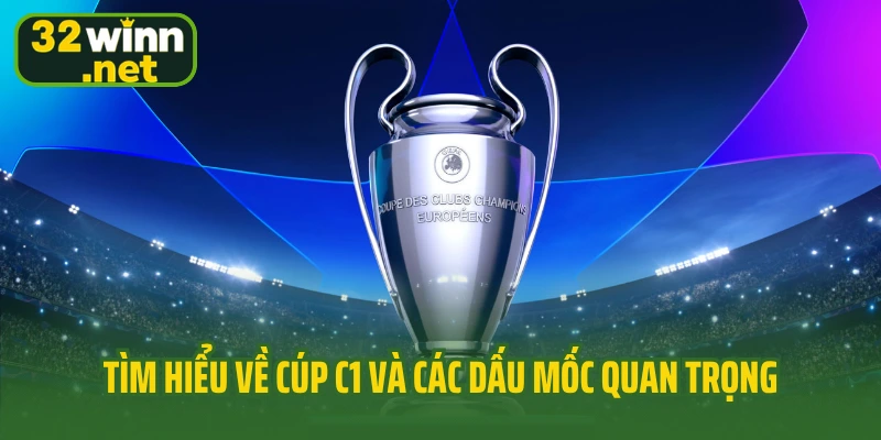 Tìm hiểu về Cúp C1 và các dấu mốc quan trọng